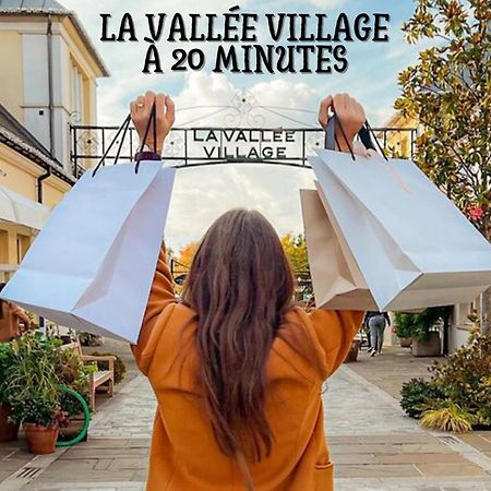 Calme Absolu, Terrasse Et Parking Entre Paris Et Disney Vaires-sur-Marne Exterior photo